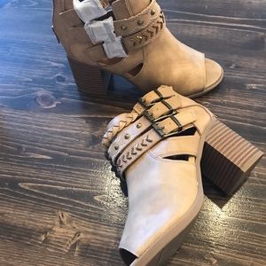 Women’s peep toe heels